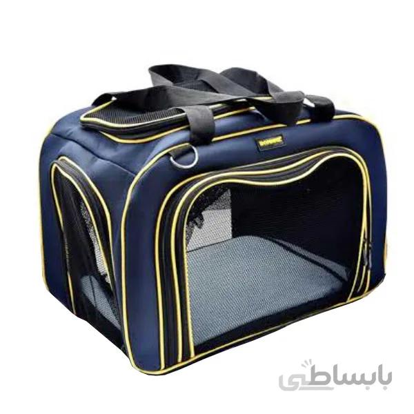 کیف دستی حیوانات با درب توری از جلو و بغل مدل LD6 برند دنیل Daniel