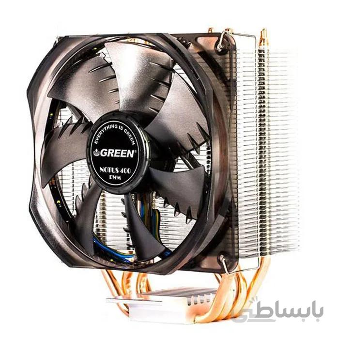 خنک کننده پردازنده گرین مدل NOTUS 400-PWM ا GREEN NOTUS 400-PWM CPU COOLER