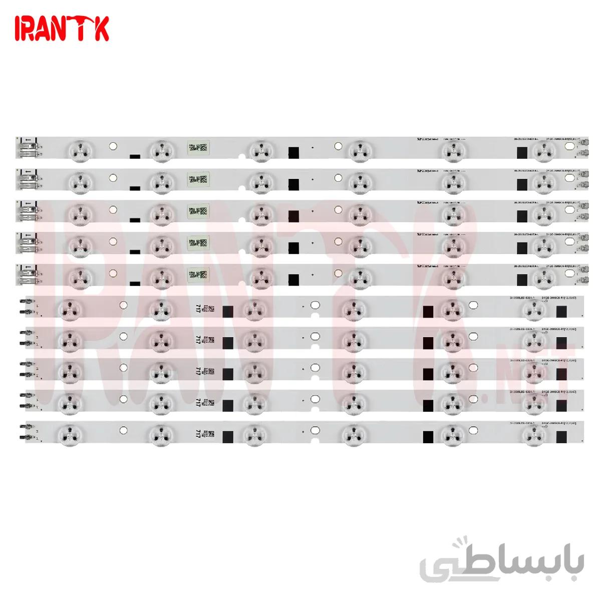 بک لایت 39 و 40 اینچ سامسونگ مدل 40EH5550 (غیر کمانی)