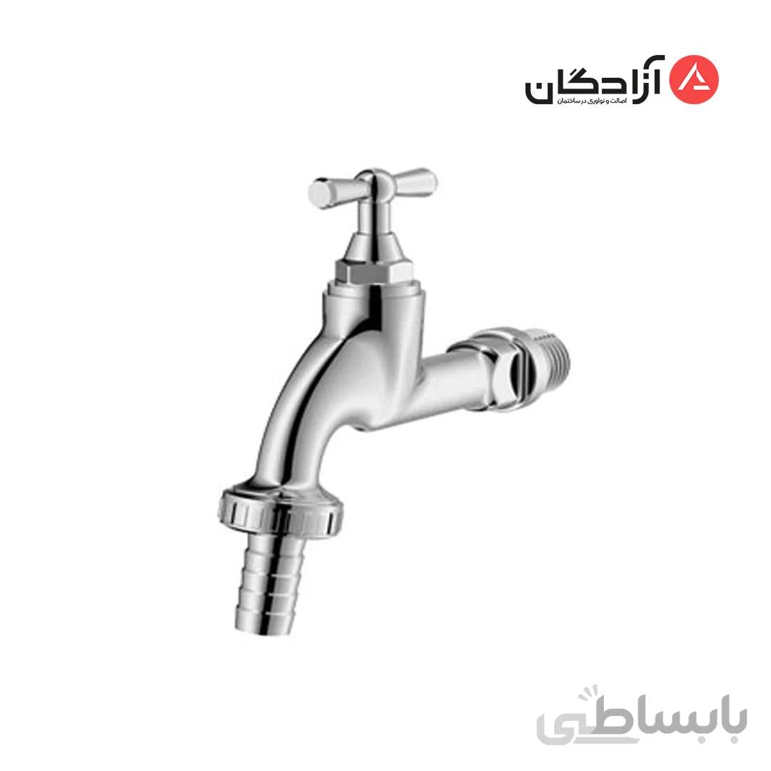 شیر توالت تکی شودر مدل شلنگی کلیدی