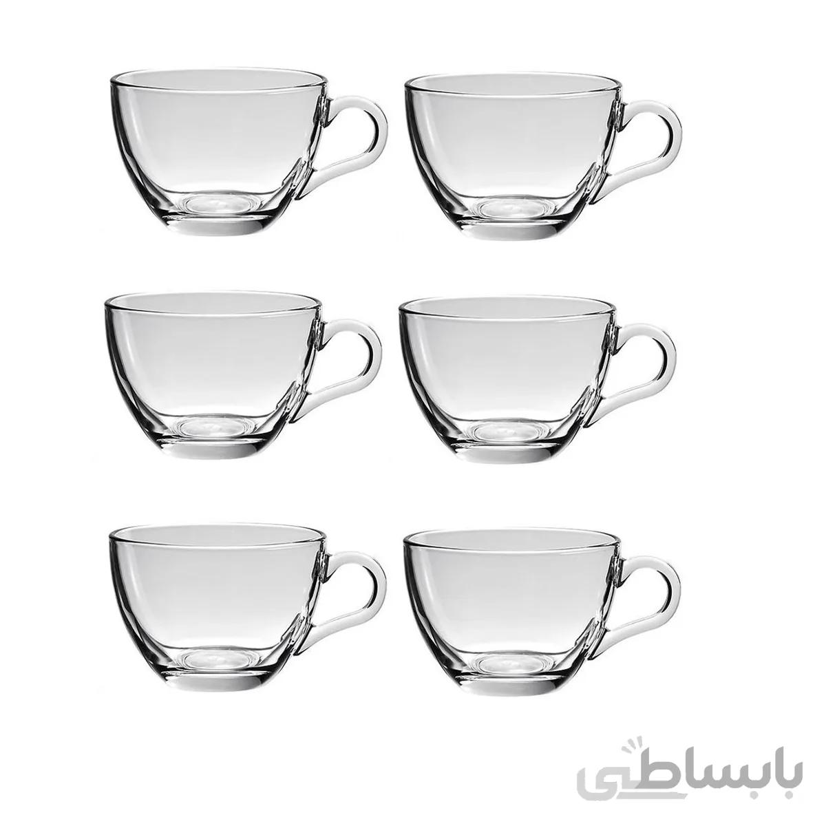 فنجان پاشاباغچه مدل چری کد 55301 مجموعه 6 عددی