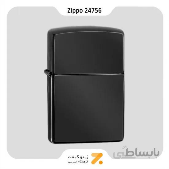 فندک بنزینی زیپو بلک آیس مدل 24756