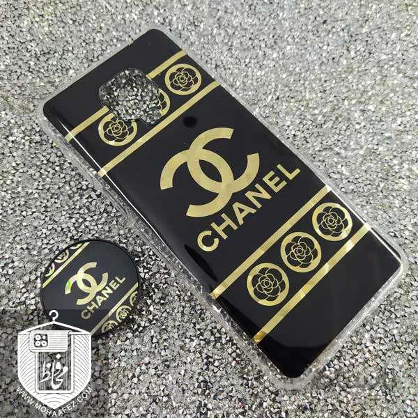 قاب پاپ سوکت دار شیائومی Redmi Note 9s / Note 9 Pro / Note 9 Pro Max طرح CHANEL کد XM315C