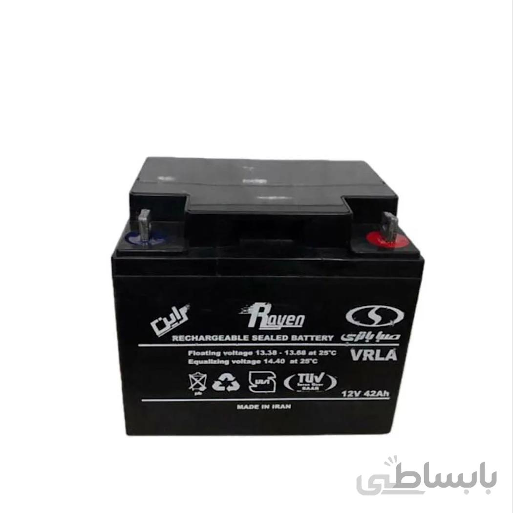 باتری 12 ولت 42 امپر صبا باتری