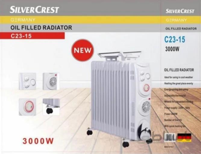 هیتر برقی شوفاژی سیلور کرست مدل C23-15