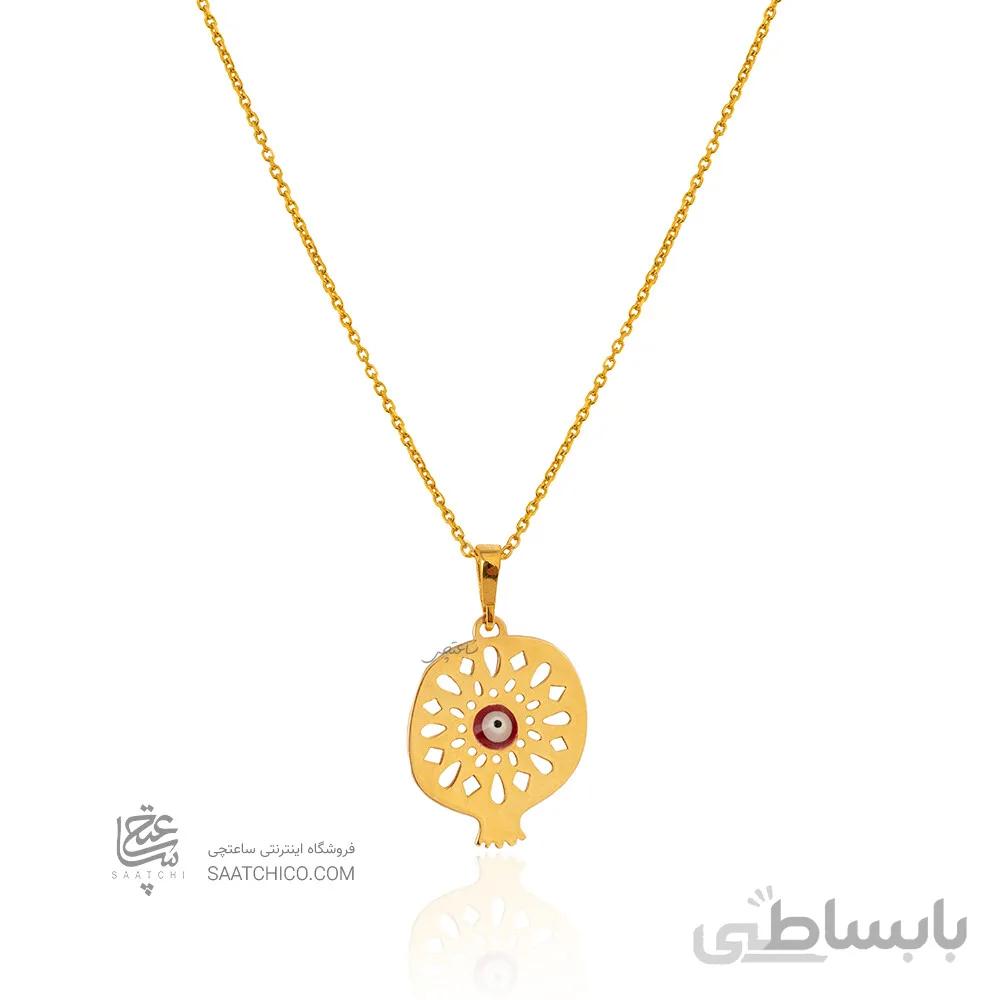 آویز طلا طرح انار کد LP625