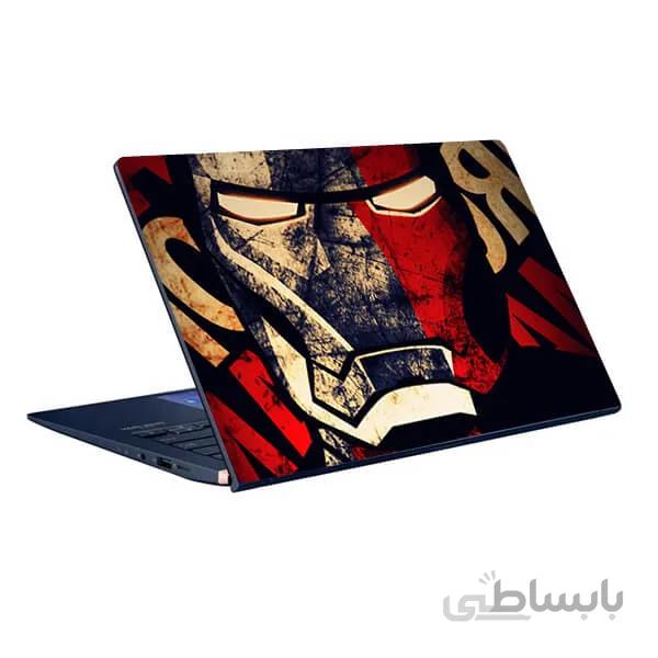 اسکین لپ تاپ طرح IronMan کد ۰۱