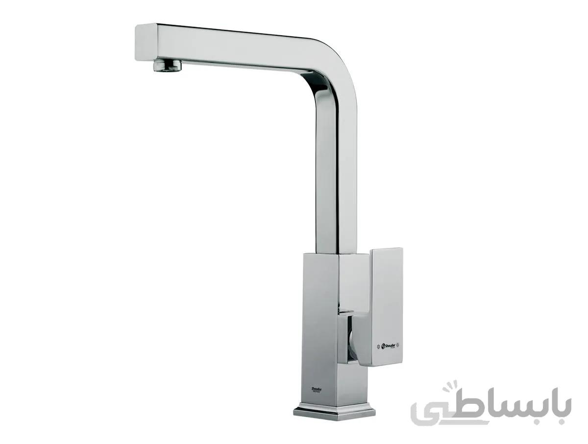 شیر اشپزخانه اروپا کروم مات شودر ا Europe Chrome Mat Kitchen