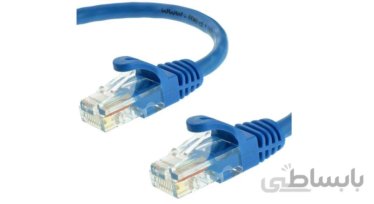 کابل شبکه پچ کورد CAT6 کی نت پلاس مدل UTP طول ۳۰ متر