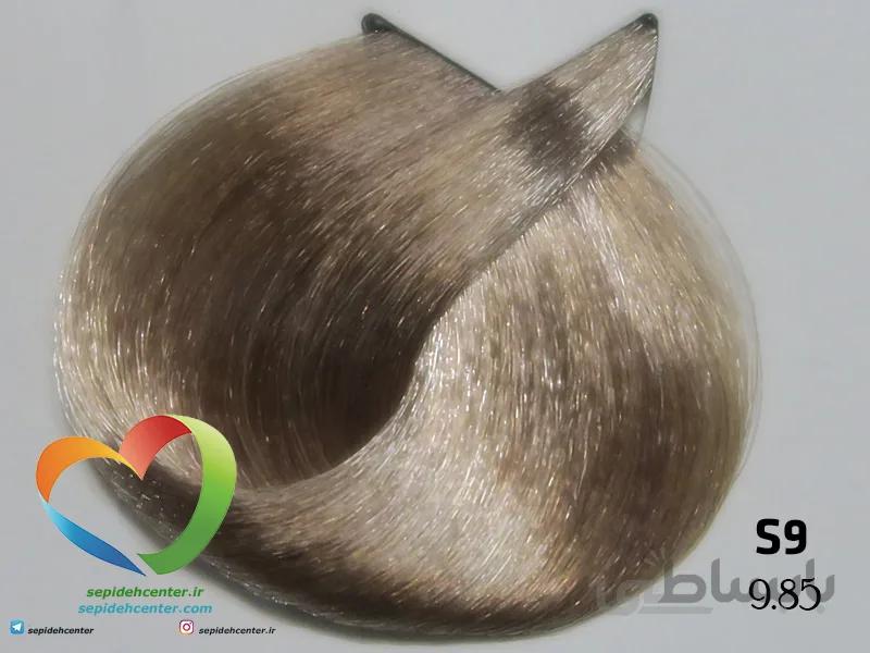 رنگ مو ی ترام کالر traum color شنی صحرایی روشن S9 – 9.85