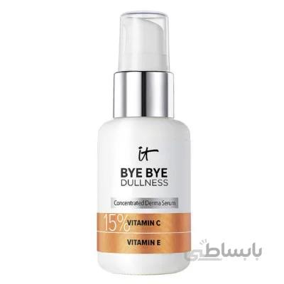 سرم ضد تیرگی و شاداب کننده ویتامین C و E ایت کازمتیکس It Cosmetics Bye Bye Dullness 15% Vitamin C And Vitamin E Serum