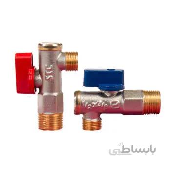 شیر پیسوار 1/2 برنجی 2 عددی استارکو