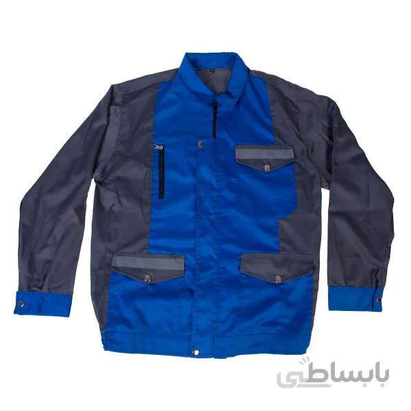لباس کارگاهی دوخت اختصاصی سایز L رنگ توسی