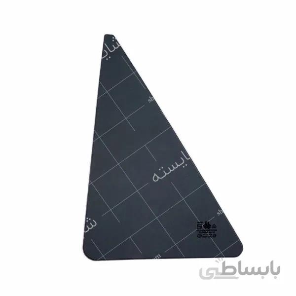 شیشه لچکی چپ درب عقب پراید صندوق دار دودی سولار