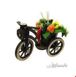جاخلال چوبی ابنوس مدل دوچرخه