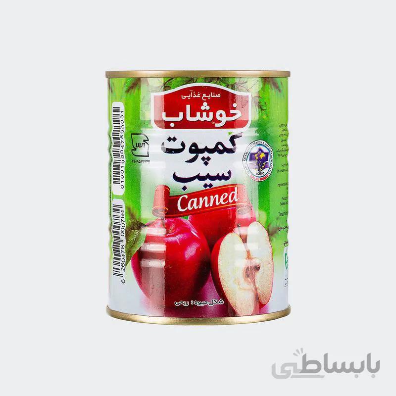 کمپوت سیب خوشاب ۳۵۰ گرمی