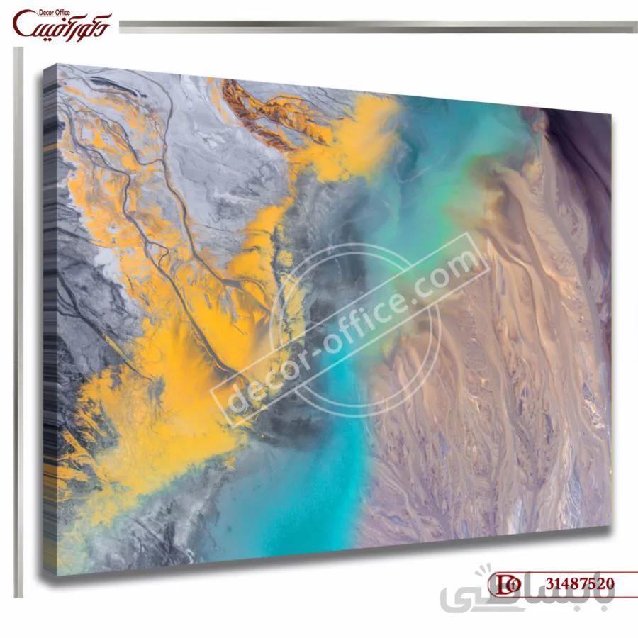 تابلو دکوراتیو انتزاعی کد 7520 ا abstract art 7520