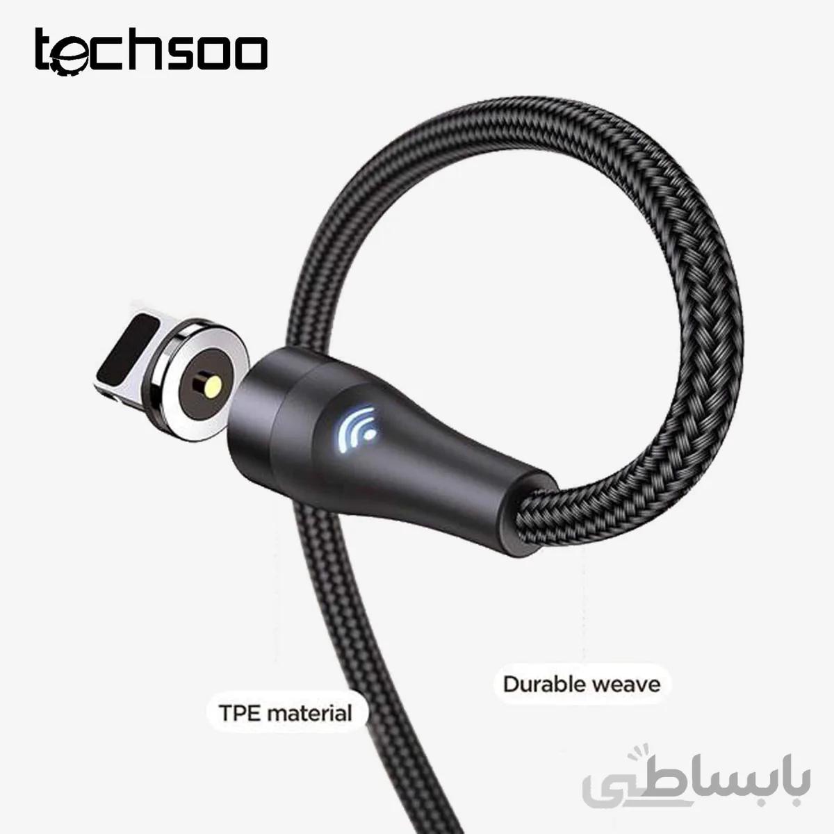 کابل فست شارژ تایپ سی جویروم Joyroom S-1021X3 magnetic charging cable