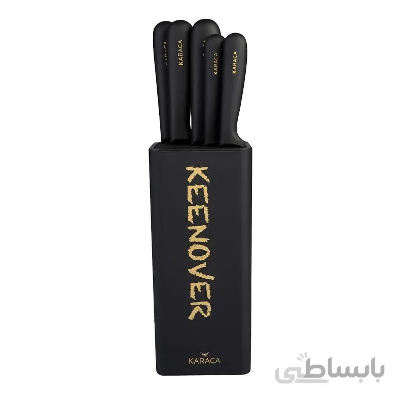 ست چاقو آشپزخانه 6 پارچه کاراجا مدل Keenover کد 153.03.06.1811