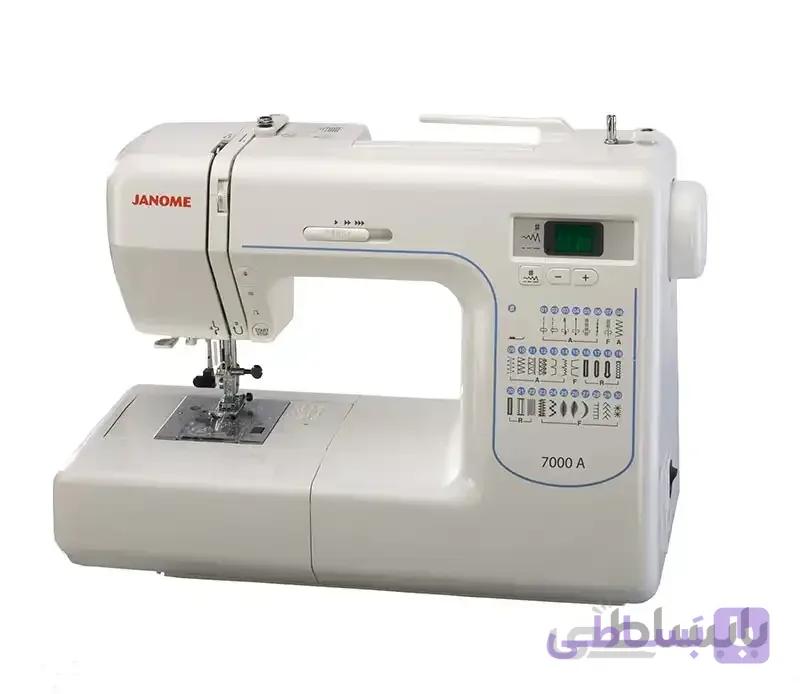 چرخ خیاطی و گلدوزی ژانومه مدل 7000A کد 66437