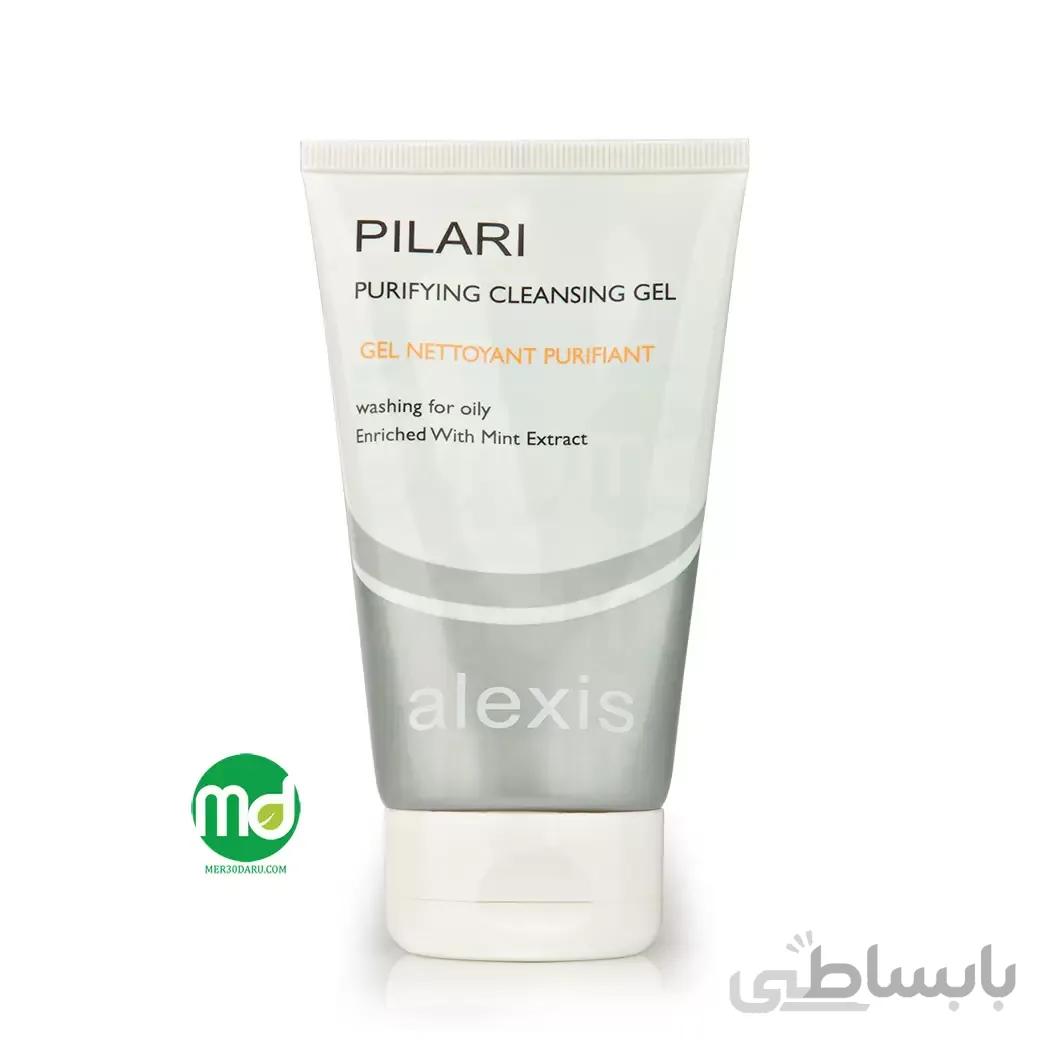 ژل شستشوی پوست چرب روشن کننده پیلاری الکسیس حاوی AHA ا Pilari Alexis Purifying Cleansing Gel For Oily Skin