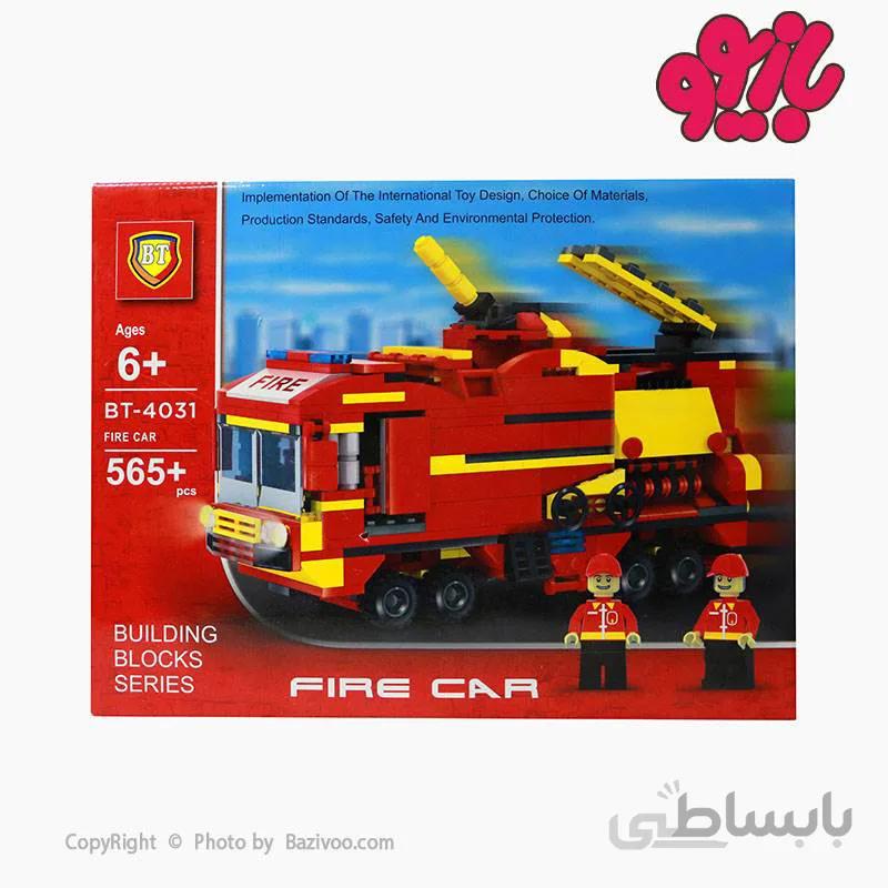 لگو ماشین آتش نشانی 565 قطعه مدل BT-4031
