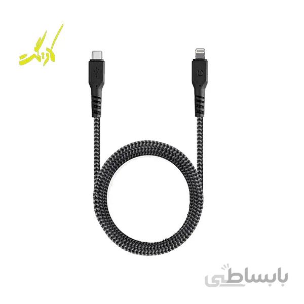 کابل تبدیل USB-C به لایتنینگ انرجیا مدل FibraTough 1.5M