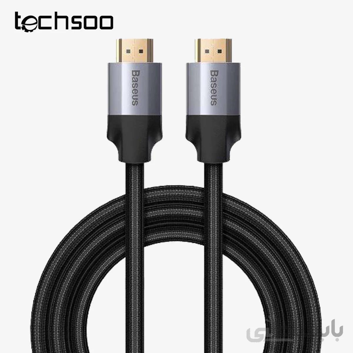 کابل HDMI بیسوس طول ۵ متر Baseus Enjoyment Series 4KHD To 4KHD 5m CAKSX-E0G