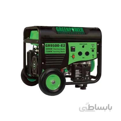 موتور برق ۸ کیلو وات بنزینی گرین پاور مدل GR9500-ES