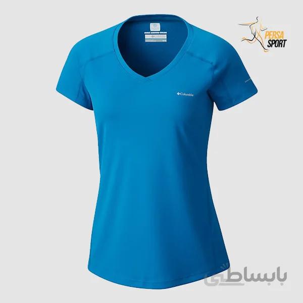 تیشرت زنانه کلمبیا polera zero rules blue