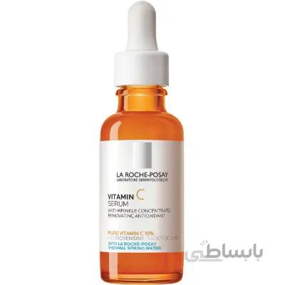 سرم ویتامین C 10% جوانساز و روشن کننده لاروش پوزای La Roche-Posay Pure Vitamin C Anti Aging Face Serum
