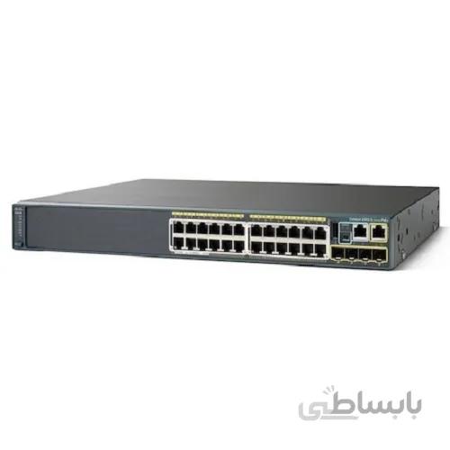 سوئیچ سیسکو WS-C2960-24PC-L کد 265207