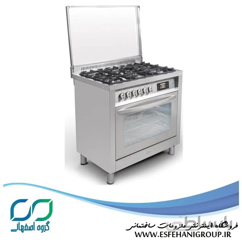 اجاق گاز اخوان 5 شعله مدل M12-EDTR ا AKHAVAN M12-EDTR GAS STOVE