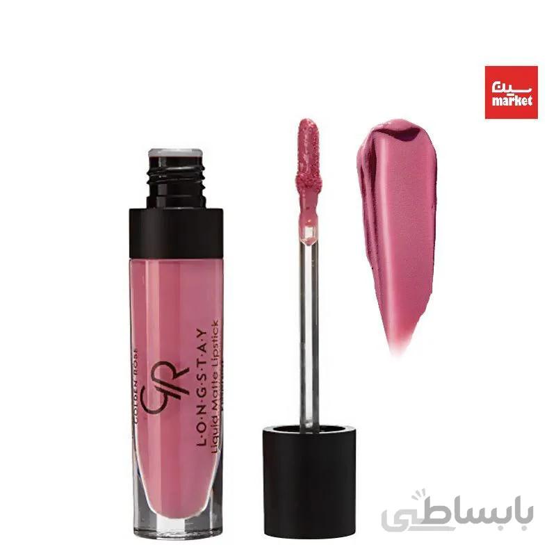 رژ لب مایع مات بادوام گلدن رز