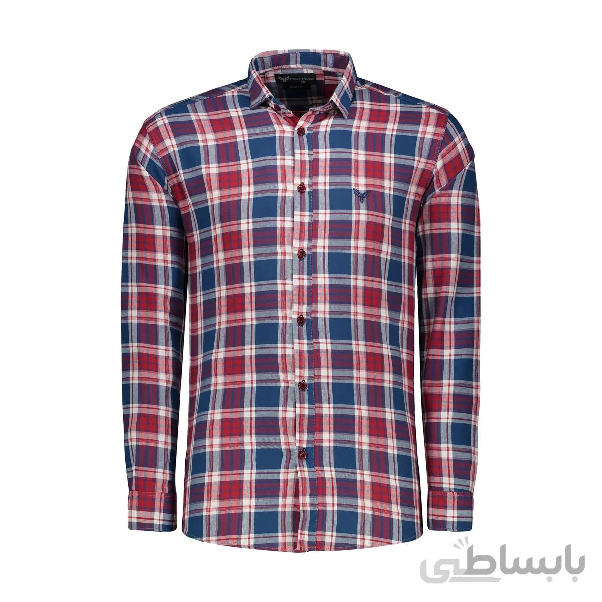پیراهن مردانه پیکی پوش کد M02519 - L