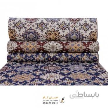 پارچه جاجیم ژاکارد طرح مهره