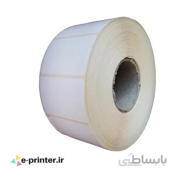 لیبل کاغذی اندازه 70*32 - تک ردیفه