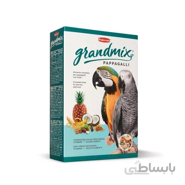 غذای طوطی سانان پادوان مدل گرند میکس وزن 600 گرمی