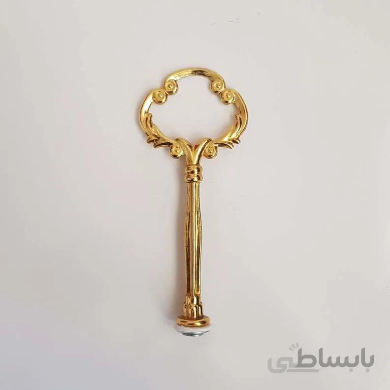 دسته اردو خوری یک طبقه طرح کوئین (طلایی)