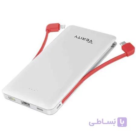 خرید پاوربانک وریتی PU112W - ظرفیت 10 هزار میلی آمپر ساعت