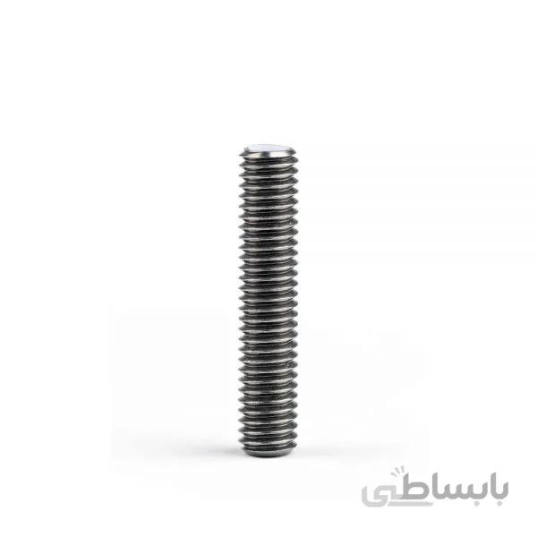 پیچ سوراخ دار M6x30mm با لوله تفلونی / MK8 Extruder M6x30mm Throat with PTFE