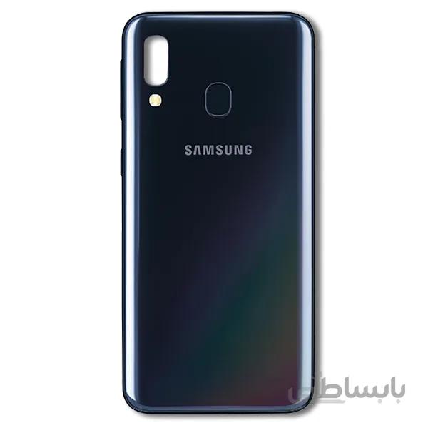 درب پشت گوشی سامسونگ SAMSUNG A40 / A405 اورجینال مشکی