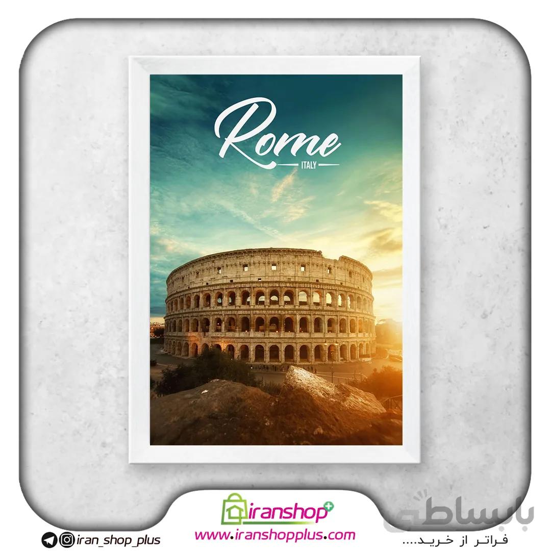 تابلو پوستر شهر رُم با تم Famous Cities