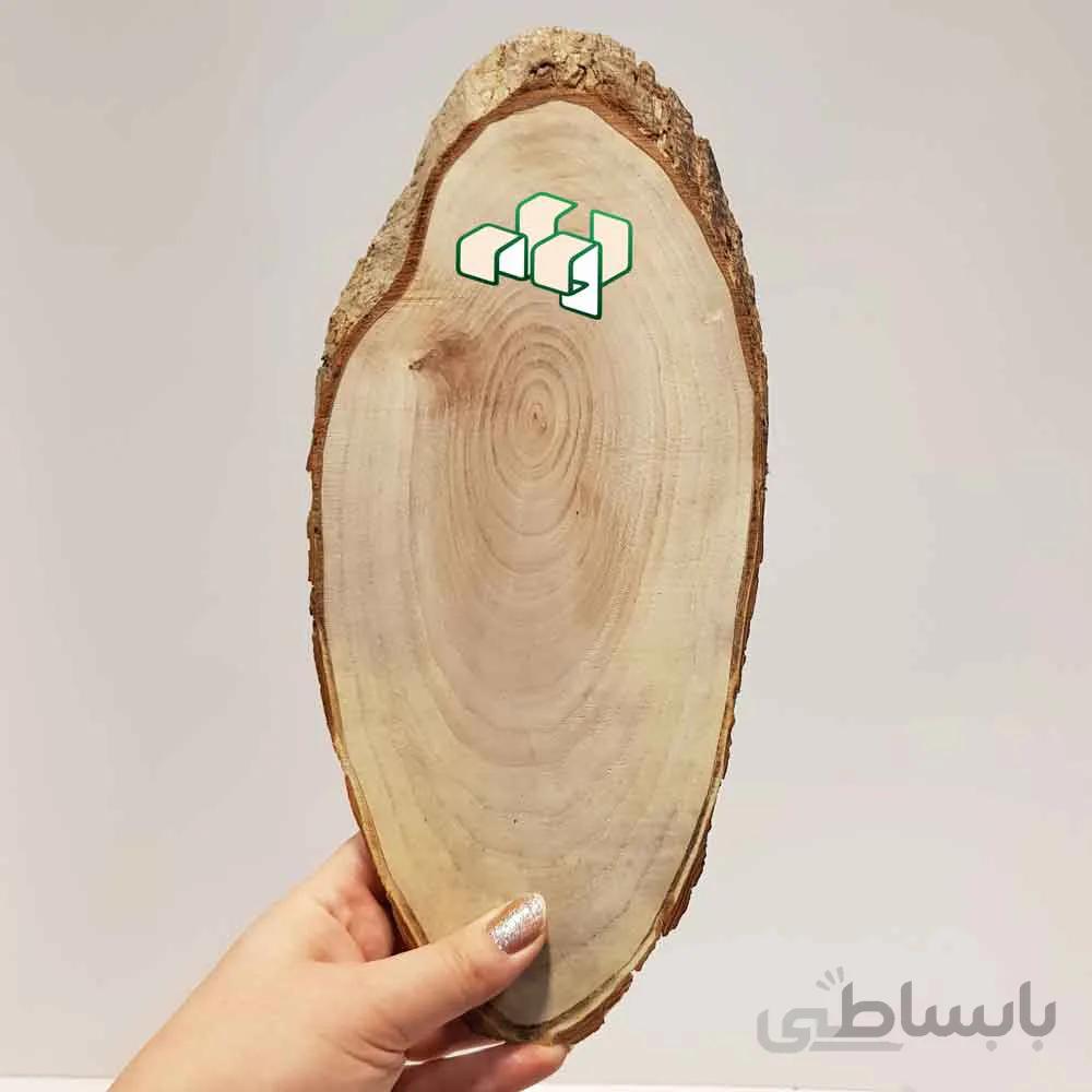 تنه درخت اسلایسی خام