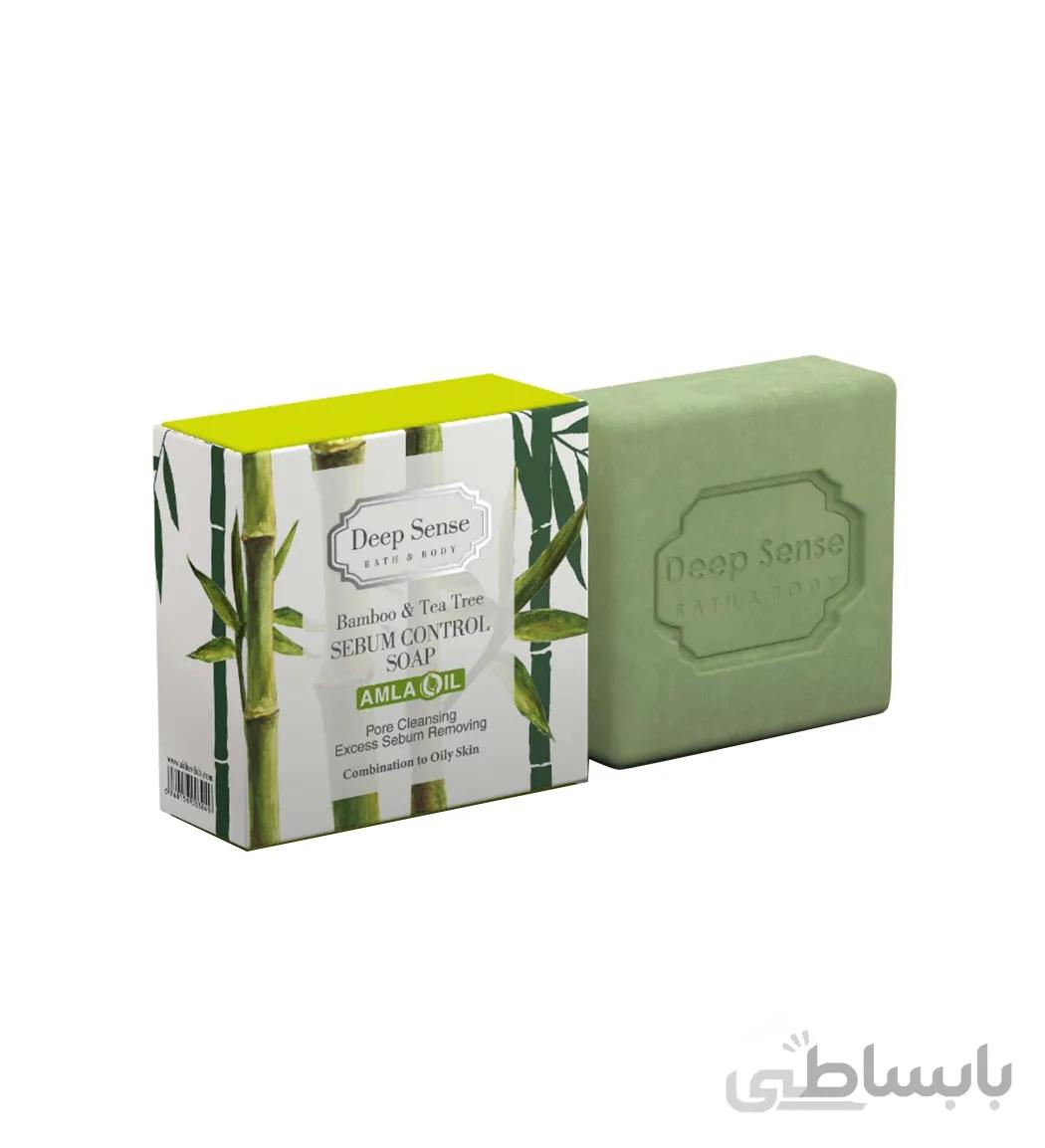 صابون کرمی مناسب پوست های چرب بامبو دیپ سنس ا Deep Sense Bamboo Softening Cream Soap