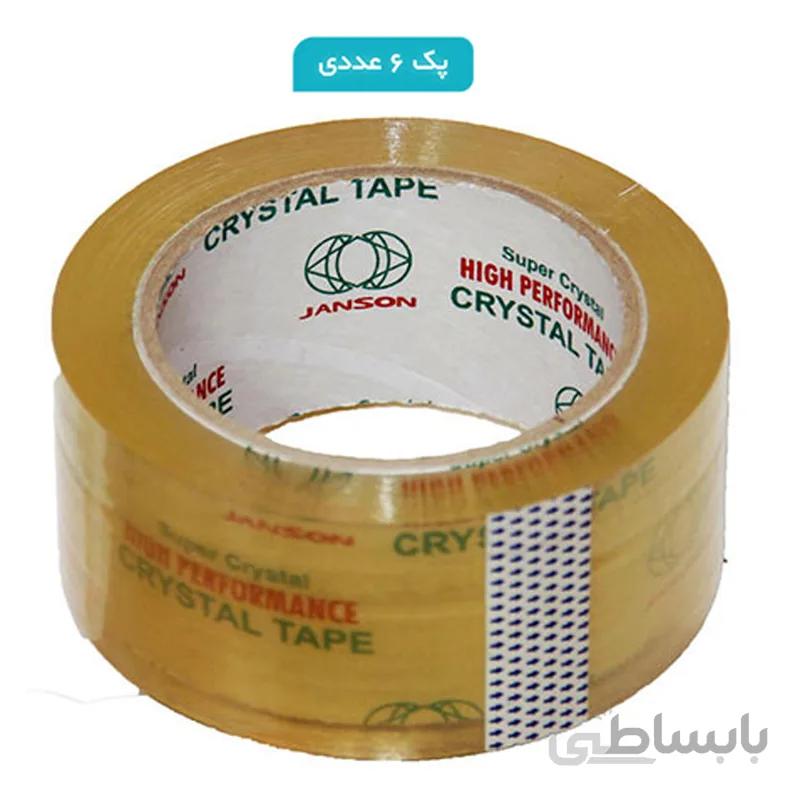 چسب پهن جانسون 90 یارد با ضخامت 50 میکرون بسته 6 عددی