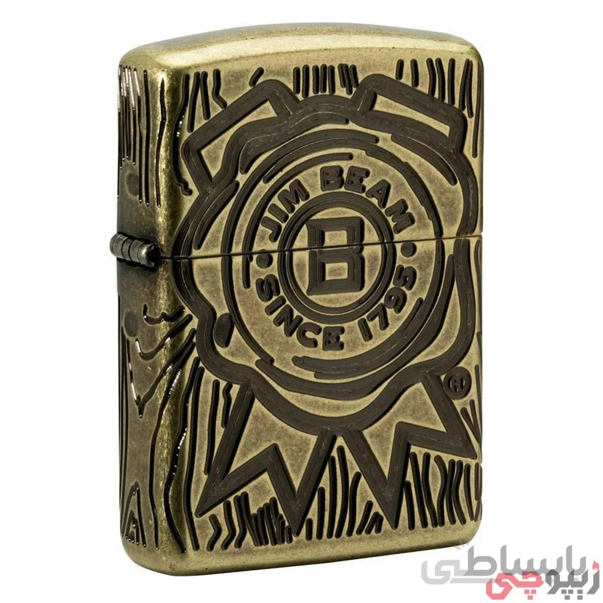 فندک زیپو اصل کد ۴۹۲۸۴ – Original Zippo Jim Beam