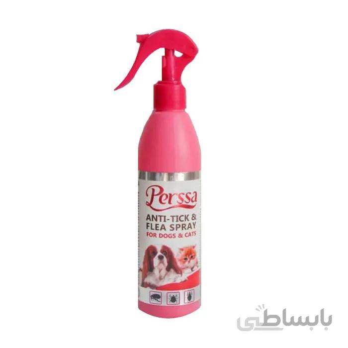 اسپری ضد کک و کنه مناسب سگ و گربه برند پرسا 300 میلی لیتری ا Perssa Anti-Tick & Fela Spray For Dog & Cat
