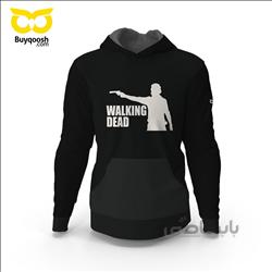 سویشرت مشکی walking dead gun