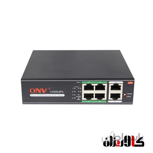 سوئیچ ۴ پورت POE مدل ONV-H1064PL